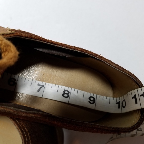 Vintage Leather School Girl Oxford Shoes - Picture 4 of 4